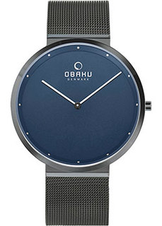 fashion наручные мужские часы Obaku V230GXJLMJ. Коллекция Ultra Slim