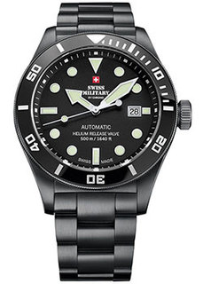 Швейцарские наручные мужские часы Swiss military SMA34075.04. Коллекция Diver Limited Edition