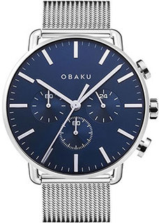 fashion наручные мужские часы Obaku V232GCCLMC. Коллекция Mesh