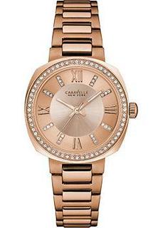 fashion наручные женские часы Caravelle New York 44L224. Коллекция Ladies Collecion