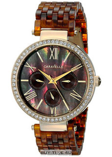 fashion наручные женские часы Caravelle New York 44N102. Коллекция Ladies Collecion