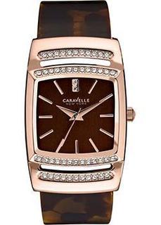 fashion наручные женские часы Caravelle New York 44L150. Коллекция Ladies Collecion