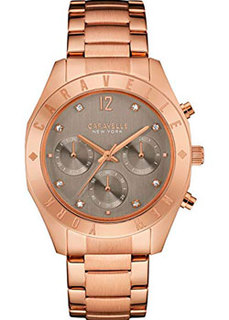 fashion наручные женские часы Caravelle New York 44L190. Коллекция Ladies Collecion