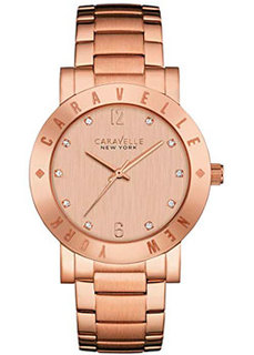 fashion наручные женские часы Caravelle New York 44L201. Коллекция Ladies Collecion