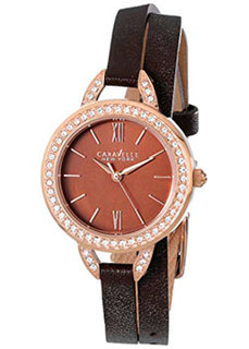 fashion наручные женские часы Caravelle New York 44L130. Коллекция Ladies Collecion