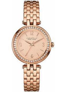 fashion наручные женские часы Caravelle New York 44L175. Коллекция Ladies Collecion