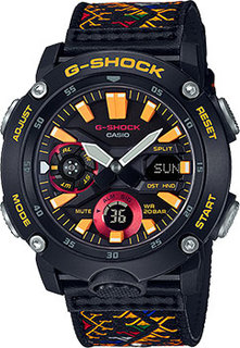 Японские наручные мужские часы Casio GA-2000BT-1AER. Коллекция G-Shock