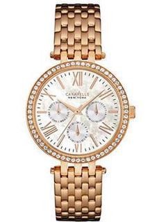 fashion наручные женские часы Caravelle New York 44N101. Коллекция Ladies Collecion