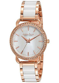 fashion наручные женские часы Caravelle New York 44L173. Коллекция Ladies Collecion