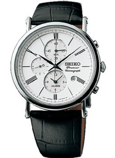 Японские наручные мужские часы Seiko SNAF77P1. Коллекция Premier
