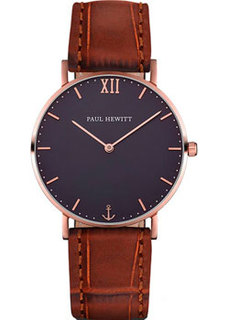 fashion наручные мужские часы Paul Hewitt PH-SA-R-Sm-B-14M. Коллекция Sailor Line