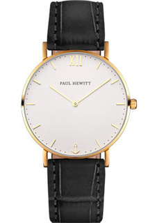 fashion наручные мужские часы Paul Hewitt PH-SA-G-Sm-W-15M. Коллекция Sailor Line