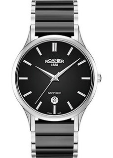 Швейцарские наручные мужские часы Roamer 657.833.41.55.60. Коллекция Classic Line