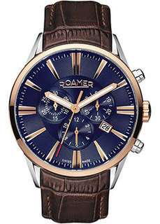 Швейцарские наручные мужские часы Roamer 508.837.41.85.05. Коллекция Superior