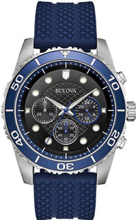 Японские наручные мужские часы Bulova 98A190. Коллекция Sports