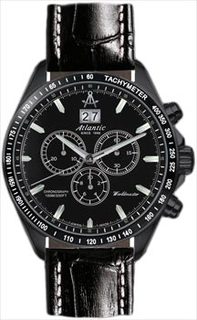 Швейцарские наручные мужские часы Atlantic 55460.46.62. Коллекция Worldmaster
