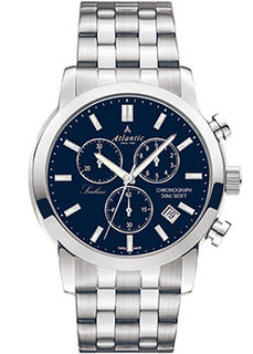 Швейцарские наручные мужские часы Atlantic 62455.41.51. Коллекция Sealine