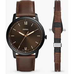 fashion наручные мужские часы Fossil FS5557_SET. Коллекция The Minimalist