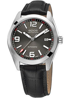 Швейцарские наручные мужские часы Epos 3411.131.20.54.25. Коллекция Sportive