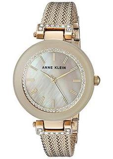 fashion наручные женские часы Anne Klein 1906TMGB. Коллекция Crystal