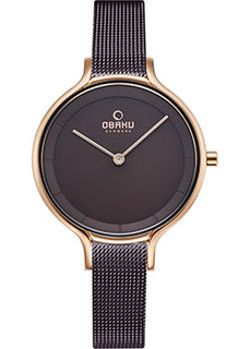 fashion наручные женские часы Obaku V228LXVNMN. Коллекция Mesh
