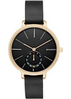 Швейцарские наручные женские часы Skagen SKW2354. Коллекция Leather