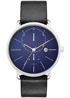 Швейцарские наручные мужские часы Skagen SKW6241. Коллекция Leather