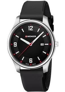 Швейцарские наручные мужские часы Wenger 01.1441.109. Коллекция City Active