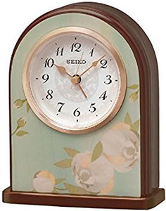 Настольные часы Seiko Clock QXE055LN. Коллекция Настольные часы
