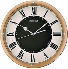 Настенные часы Seiko Clock QXA669GN. Коллекция Настенные часы