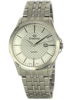 Швейцарские наручные мужские часы EverSwiss 5745-GSS. Коллекция Classic
