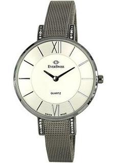 Швейцарские наручные женские часы EverSwiss 2787-LSS. Коллекция Classic