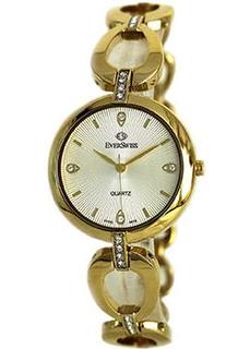 Швейцарские наручные женские часы EverSwiss 2786-LGS. Коллекция Classic