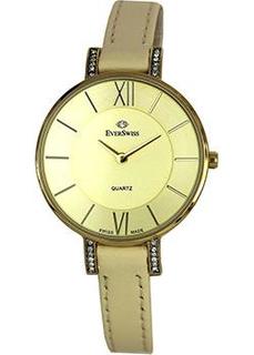 Швейцарские наручные женские часы EverSwiss 2787-LLC. Коллекция Classic