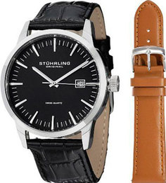 мужские часы Stuhrling Original 555A.01.SET. Коллекция Ascot II