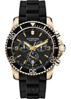 Швейцарские наручные мужские часы Victorinox Swiss Army 249099. Коллекция Maverick Chrono