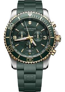 Швейцарские наручные мужские часы Victorinox Swiss Army 241694. Коллекция Maverick Chrono