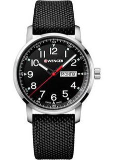 Швейцарские наручные мужские часы Wenger 01.1541.105. Коллекция Attitude