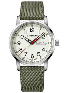 Швейцарские наручные мужские часы Wenger 01.1541.110. Коллекция Attitude
