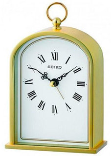 мужские часы Seiko Clock QHE162GN. Коллекция Настольные часы