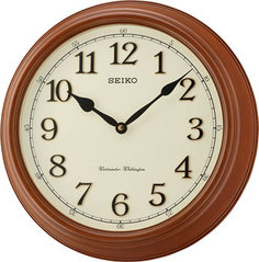Настенные часы Seiko Clock QXD214BN. Коллекция Настенные часы