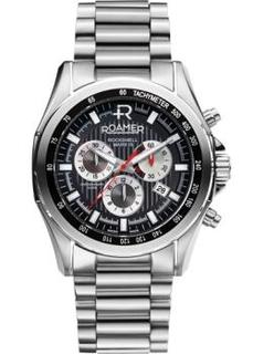 Швейцарские наручные мужские часы Roamer 220.837.41.55.20. Коллекция Rockshell Chrono