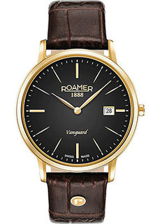 Швейцарские наручные мужские часы Roamer 979.809.48.55.09. Коллекция Vanguard