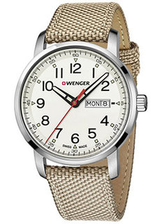 Швейцарские наручные мужские часы Wenger 01.1541.112. Коллекция Attitude