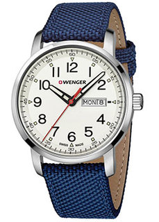 Швейцарские наручные мужские часы Wenger 01.1541.113. Коллекция Attitude