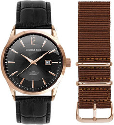 fashion наручные мужские часы George Kini GK.19.R.2R.1.2.0. Коллекция Gents Collection
