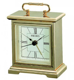 Настольные часы Seiko Clock QHE005GN. Коллекция Интерьерные часы
