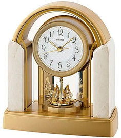 Настольные часы Seiko Clock QXN230GT. Коллекция Настольные часы