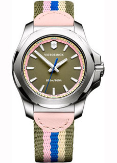 Швейцарские наручные женские часы Victorinox Swiss Army 241809. Коллекция I.N.O.X. V