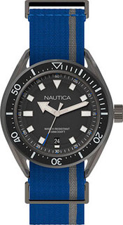Швейцарские наручные мужские часы Nautica NAPPRF002. Коллекция Sport
